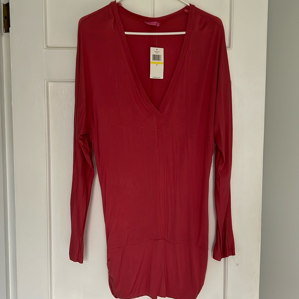 Bcbs tunic long sleeve dress